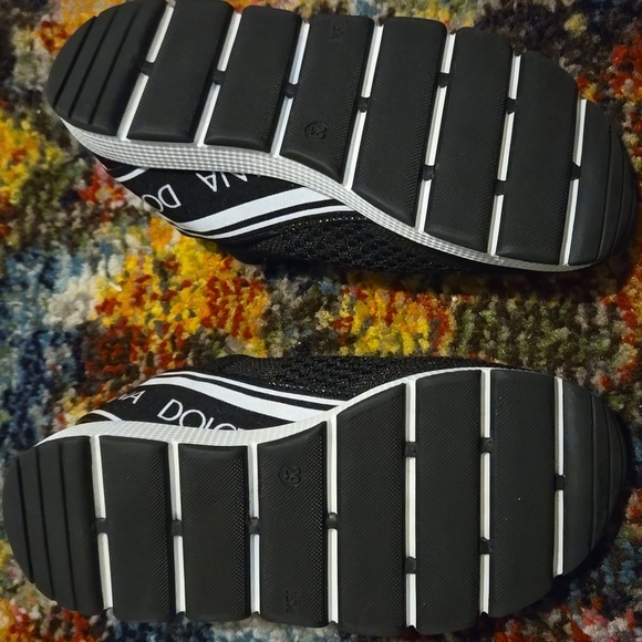 Dolce & Gabbana Black Kids Sneakers - Picture 6 of 9